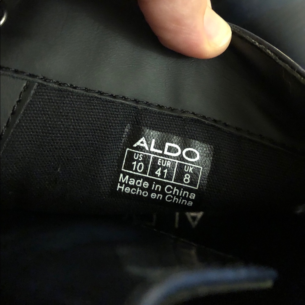 ALDO Serinna Navy Platform Boot - Picture 7 of 9